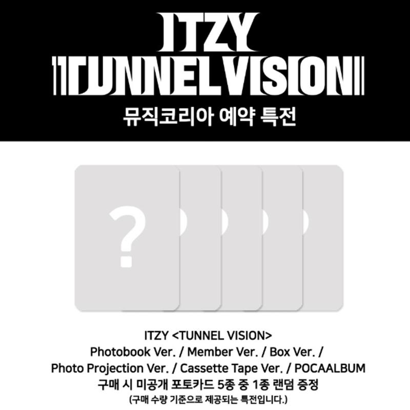 [Pre-order] ITZY - Tunnel Vision (Cassette Tape Ver.)(Online Benefit)