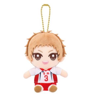 Haikyu Yaku Eisuke [August 2025 Edition] Chibi Plush Sitting Mascot