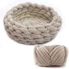 0.5kg Hand Knitting Yarn Fashion Solid Color Soft Thick Line For Handmade Knitting Blanket Bags Threads DIY Sewing Supplies