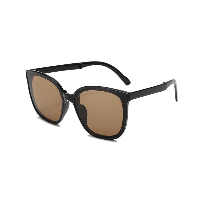 New Fashion Girls Square Sunglasses Vintage Baby Childrens Korean Sunglasses Boys Folding UV Resistant Outdoor