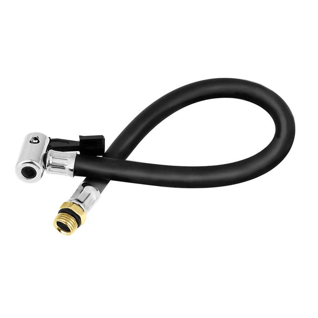 Tuyau de gonflage de voiture Tuyau de gonflage de pneu Tube d'extension Tuyau de compresseur Connecteur universel pour gonfleur d'air de pneu de moto