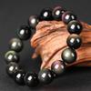 Gold Sheen Obsidian Beaded Bracelet for Men and Women