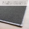 Okato Khastan Interior Mat, Kitchen Mat, Entryway Mat, Washable, Non-Slip, 45cm X 120cm, Blue