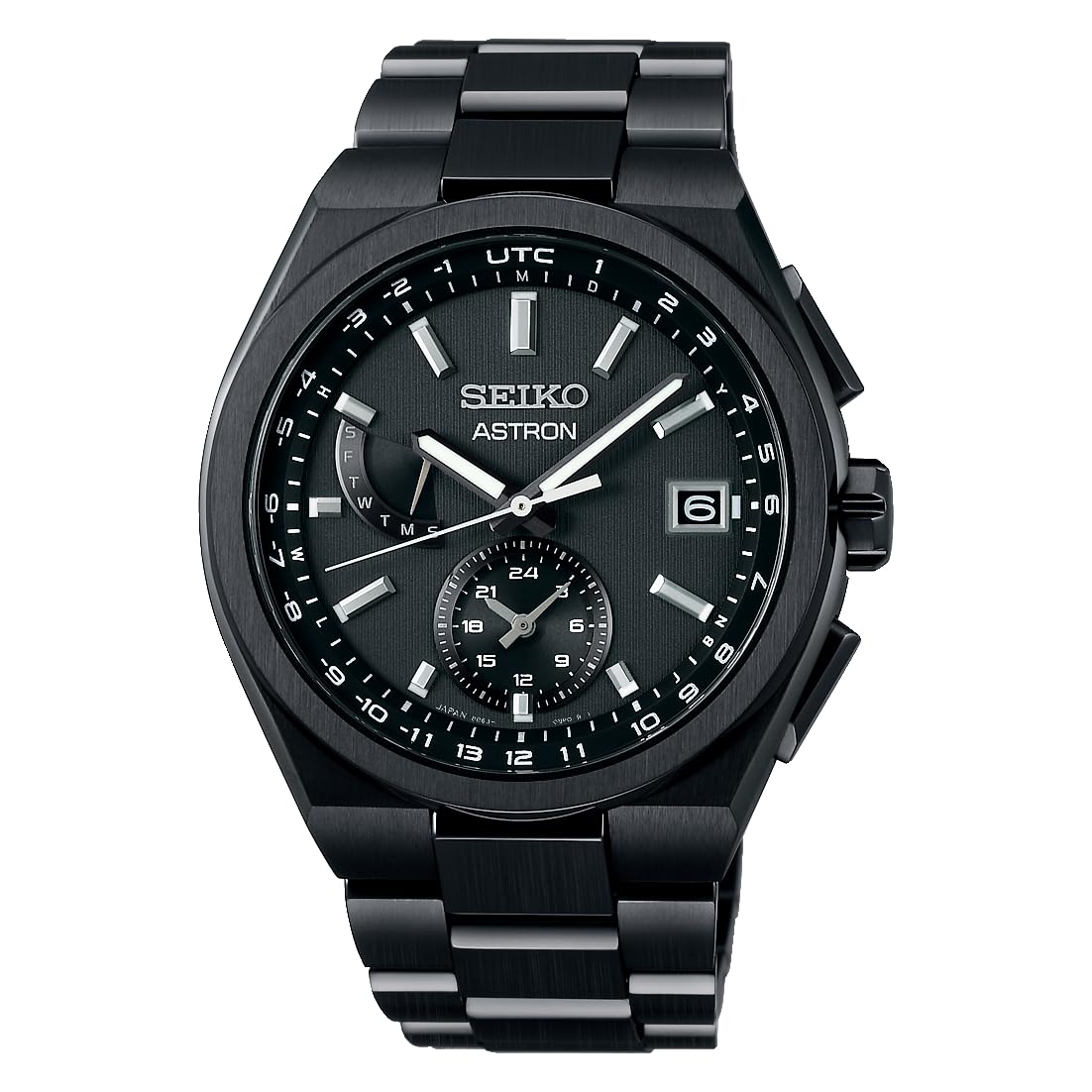 

[Seiko Watch] Astron Nexter Solar Radio World Time SBXY087 Men s Black
