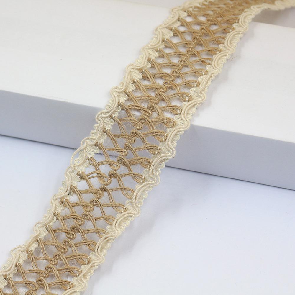 10 Meter Burlap Ribbons Handicraft Weavin Jute Yarn Retro Jute Burlap Ribbons  DIY Arts