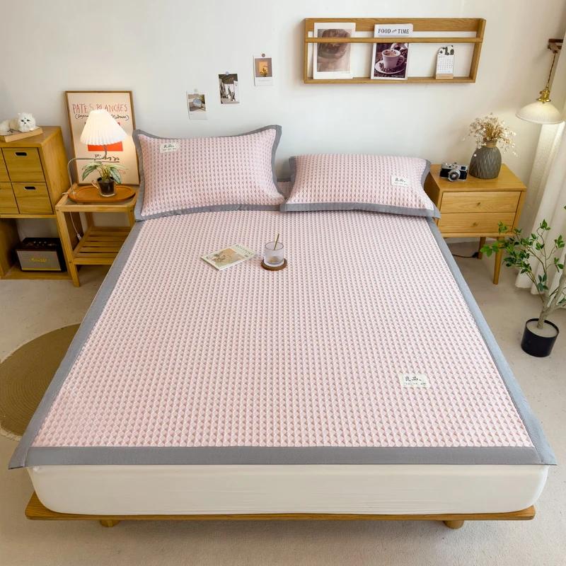 Chladivá matrace Hladká klimatizace Domácí přikrývka 2ks/3ks Lehký polštář Chladivý pocit Vlákno Šetrné k pokožce Prodyšné