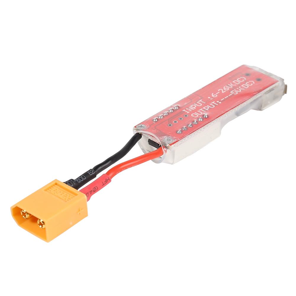 2S-6S Lipo Lithium Battery Charger Converter Board Portable XT60 Plug To USB Charger Converter Adapter Output 5V