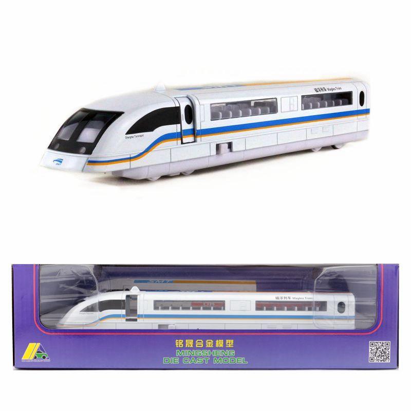 Compre Fashion 1 87 Maglev Train Alloy Model Simulation Sound And Light Pull Back Toy Children S High Speed Rail Model Free Shipping barato frete gratis avaliacoes reais com fotos Joom