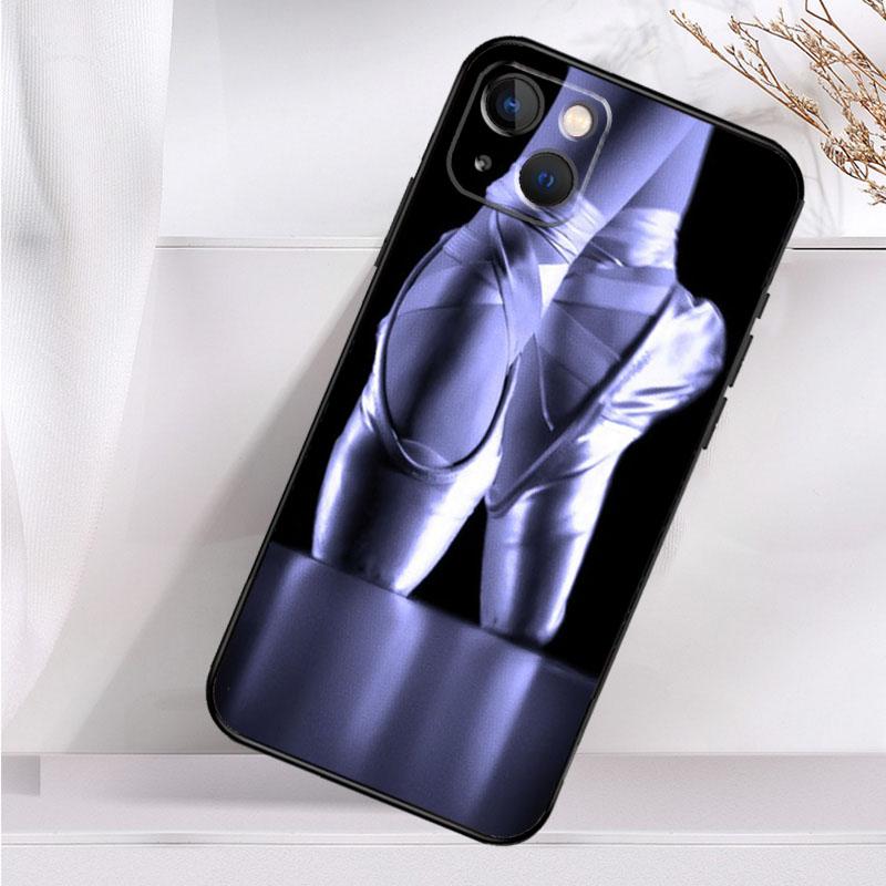 Ballet Ballerina Shoes Pointes Shockproof Case For iPhone 17 16 15 14 11 Pro Max Plus 12 13 Mini 16e 17 Air Phone Cover
