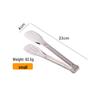 304 Stainless Steel Kitchen & Grilling Tongs for Barbecue, Bread & Steak