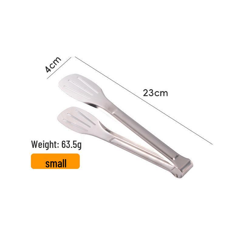 304 Stainless Steel Kitchen & Grilling Tongs for Barbecue, Bread & Steak