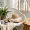 Paper Straw Women Sun Hat With Wide Brim For Beach And Resort Sun Protection