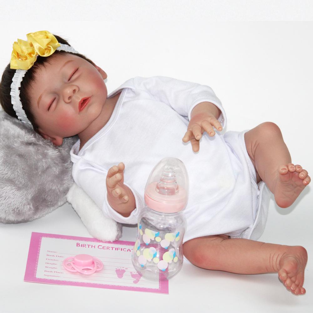 18-Inch Darren Reborn Doll: Hand-painted, Soft Vinyl Baby Toy
