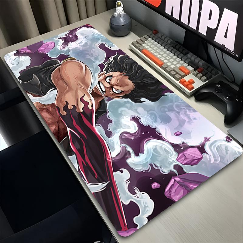 Hot Mouse Pad One Piece Luffys Gamer Extended Desk Mat Computer Keyboard Pad Japanese Anime Gaming Mousepad Non Slip Desk Decor