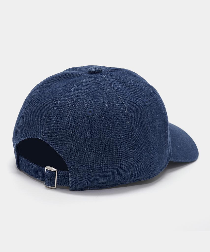 COLUMBIA UNIVERSITY New York Emb 6 Panel Denim Cap_Midnight Jean