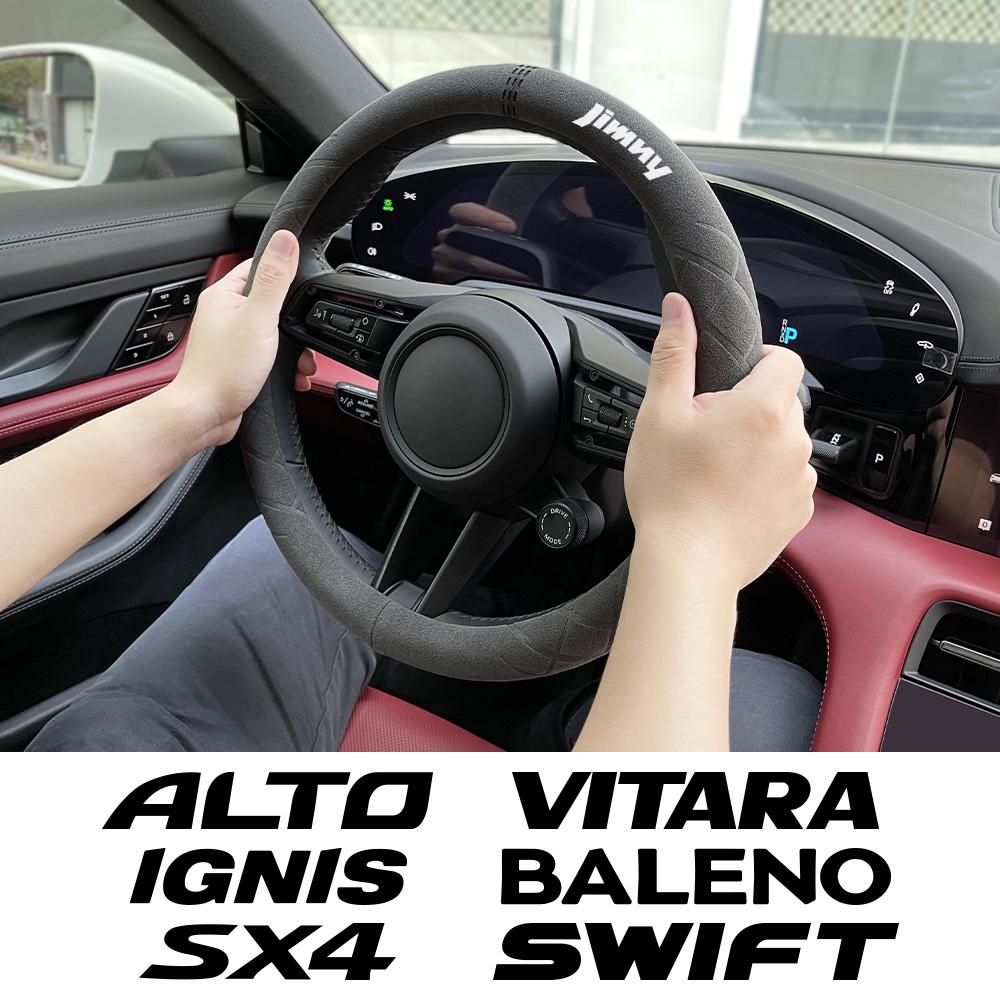 Lenkradbezug für Suzuki Jimny Swift Grand Vitara Ignis Alto Baleno SX4 Samurai S-Cross Celerio Ertiga Ciaz Equator