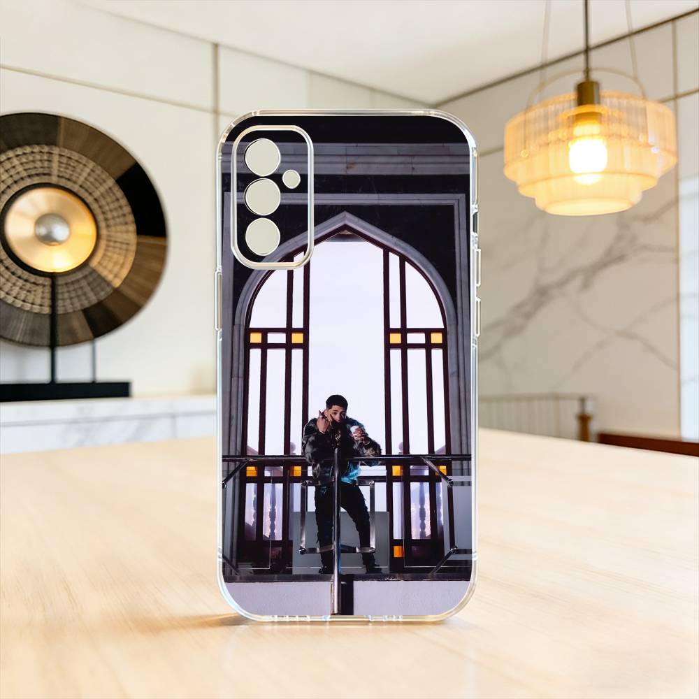 S-Singer Cris MJ Phone Case Transparent Silicone Soft For SamsungA10,12,20,21S,30,31,40,50,51,52,70,71 Samsung a52 a52S