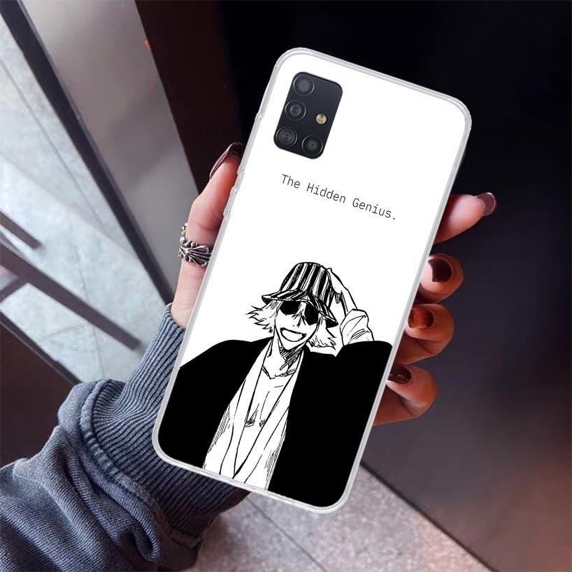 Bleach Kisuke Urahara Phone Case For Samsung Galaxy A12 A52S A42 A32 A22 A51 A50 Note 20 Ultra 10 S10 Plus A71 A70 A31 A30 A10S