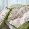 Small Fresh Flower Cotton Printed Three/Four Piece Bedding Set - French Garden