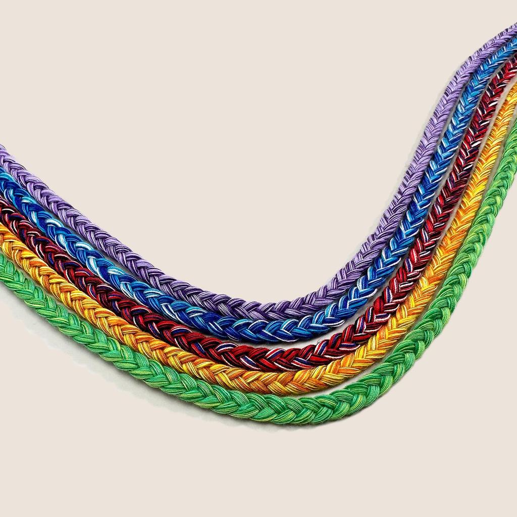 Bohemian Multi-Color Ethnic Řetízek na brýle - Protiskluzová, proti ztrátě šňůrka