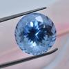 Natural Blue Aquamarine Loose Gemstone 20 Ct Round Cut for Collectors for Jewelry Making and Crafts
