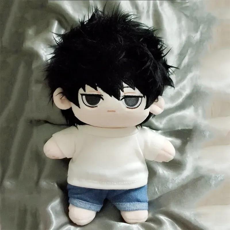 20cm Stuffed Anime Death Note L.Lawliet Yagami Light Cotton Doll Cute Plush Dress-up Toys for Children Adult Birthday Decor Gift