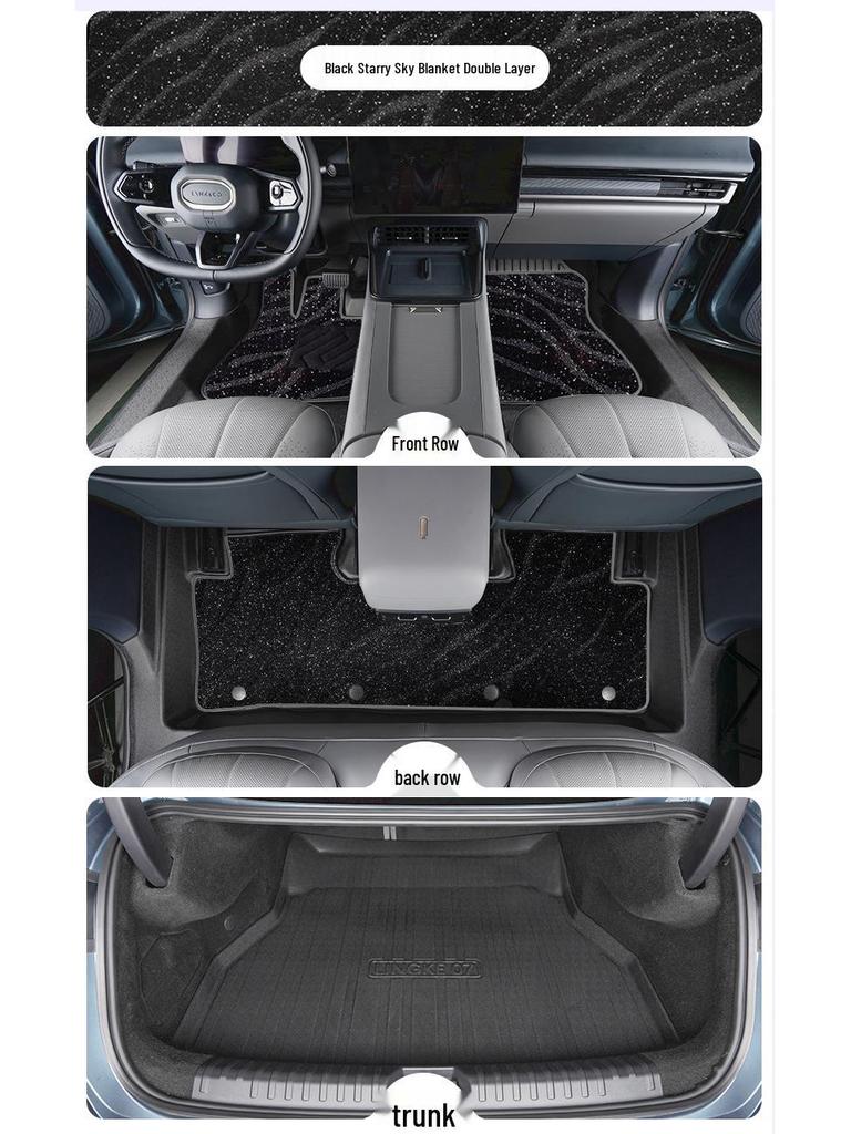 Lynk & Co 07 TPE Floor Mats Full Coverage 2024 Model Interior Accessories