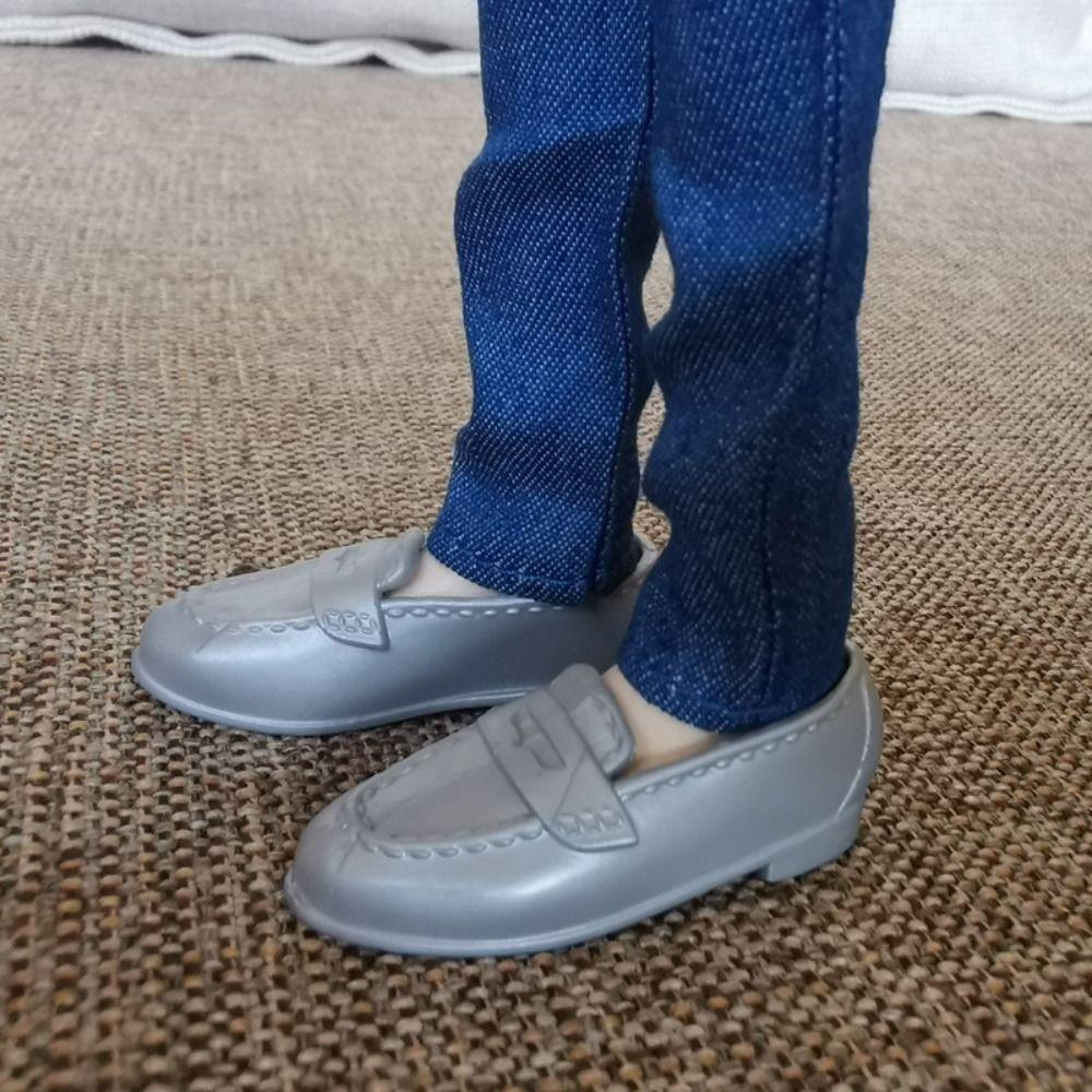 Multistyles Prince Male Doll Shoes Plastic DIY Dressing Accessories for Ken Dolls for 1/6 Male Doll