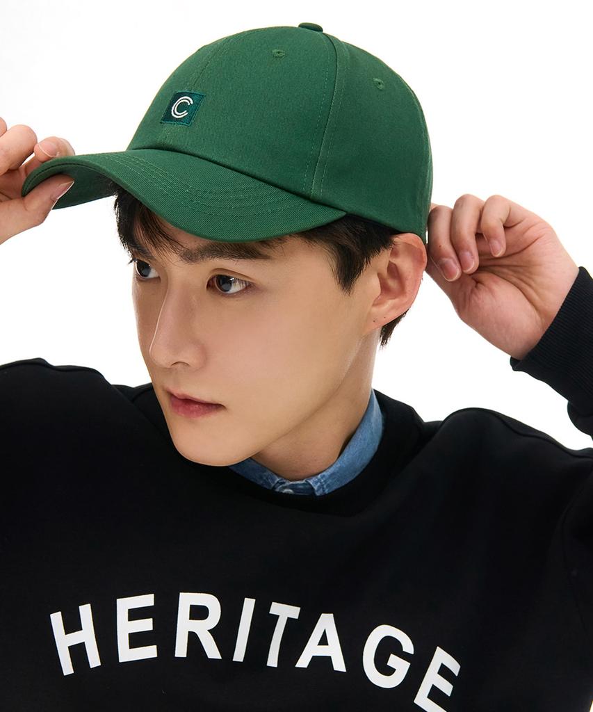 CHASECULT Logo Embroidered Ball Cap - Green