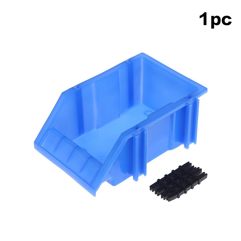 1/2/3Pcs Plastic Stackable Storage Bins Screw Storage Boxes Stackable Bin Parts Storage Organizer Garage Storage Bins