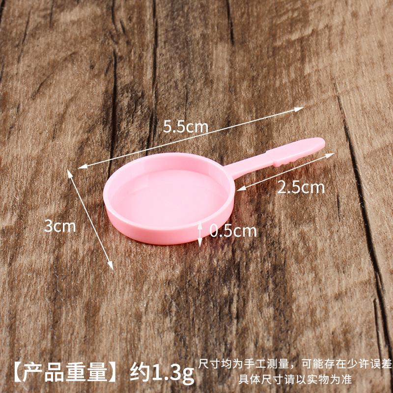 Mini Miniature Simulation Plate Small Bowl Tableware Diy Food Play Accessories Mini Container Play House Kitchen Toys