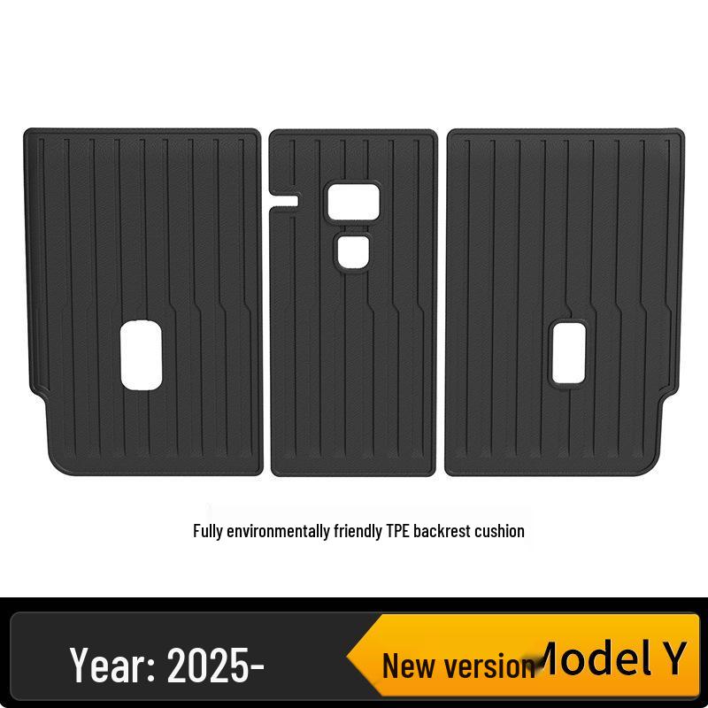Tesla Model Y/3 TPE Front & Rear Trunk Mats and Foot Pad