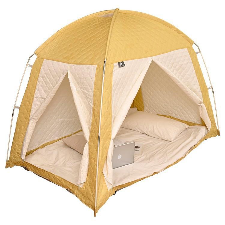 Winter & Autumn Insulated Windproof Tent with Clip-On Cotton for Adults & Kids