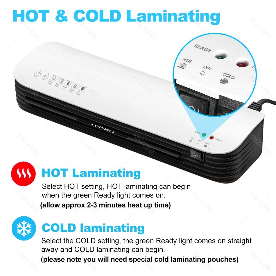 Office Multifunctional Laminating Machine Photo Sealing Maker A4 Photo File Laminating Film Machine or Laminator Accessories Set Tool