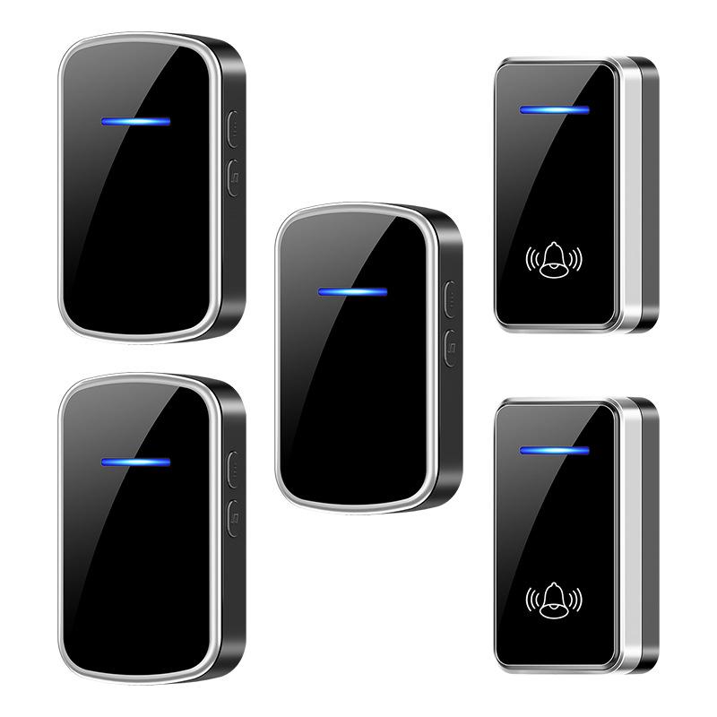 International Wireless EU/US/UK/AU Plug Long-distance Doorbell 433