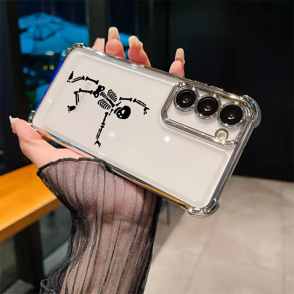 Skull Head Bone Street Dance Funda For Samsung S26Ultra Phone Case For Galaxy S25 FE S26 S24 S23 S22 S21 Ultra S20 Plus 5G Cover