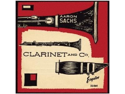 [CD] Clarinet & Co. Limited Edition Aaron Sachs CDSOL-47467 Cool Style Bebop NEW