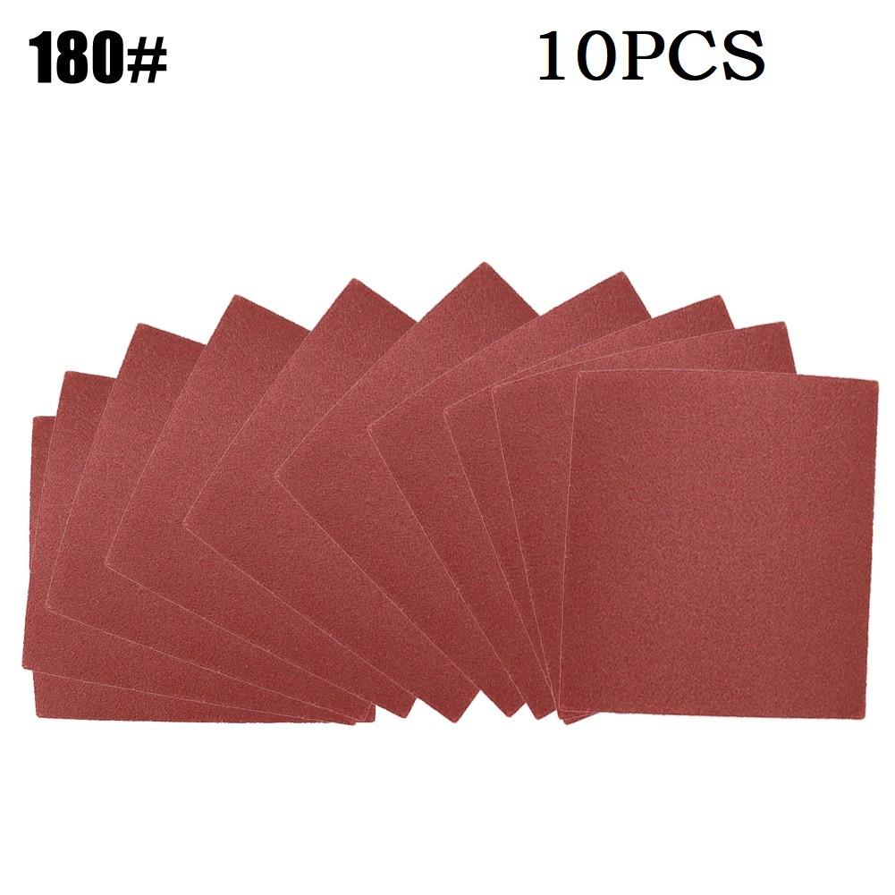 110*100mm Schleifpapier 60-1000 Körnung Zubehör Aluminiumoxid Rot Sets