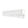 Pine Wood Canvas Height Measuring Ruler Dual Scale Mark Home Growth Recording Chart  Family Bedroom