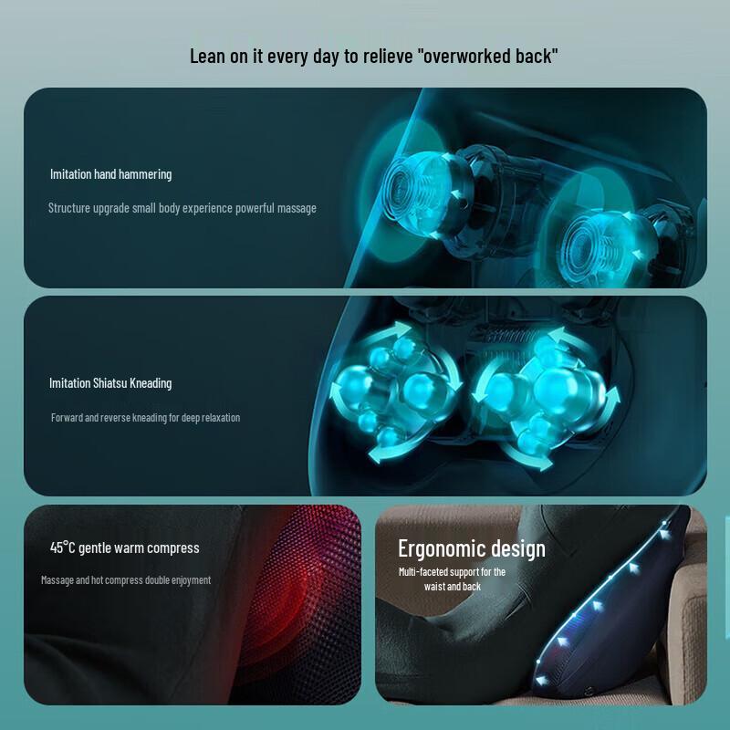 Philips Multi-Function Lumbar Massager CN Plug (adapter Included)
