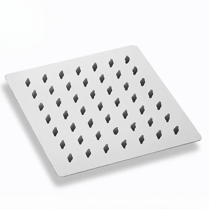 Stainless Steel Ultra-Thin Waterfall Shower Head 10/8/6 Inch High Quality Rainfall ShowerHead Square/Round Household Top Sprayer
