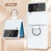 Shockproof Ring Folding Cell Phone case for samsung Z Flip 4 3 Protective Cover