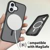Coque de protection pour téléphone - BOOLING - iPhone 16 - Antichoc - Translucide - Recharge sans fil