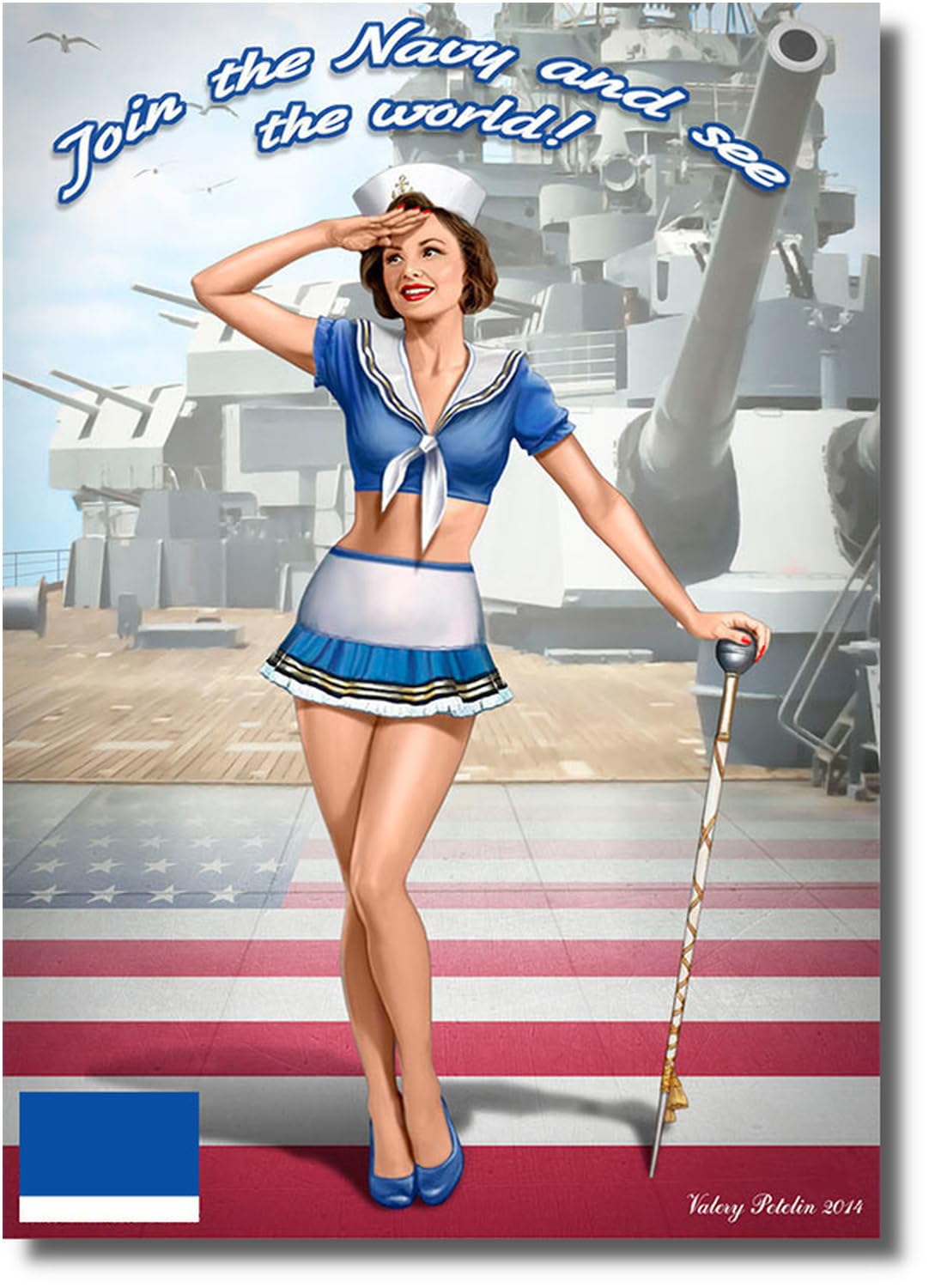 

Master Box Pinup Series Suzie Sailor Suit Bikini Baton Plastic Model MB24004 1/24