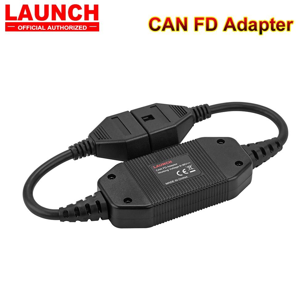 

LAUNCH X431 CAN FD Connector Code Reader CAN FD Adapter Car Diagnostic Tool for LAUNCH X431 Throttle Pad II Torque Turbo CAN FD Connector