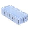 Exquisite Fence Shape Plant Pot Window Flower Box Outdoor Planter Box Planting Fencing Railing Decoration Accessories