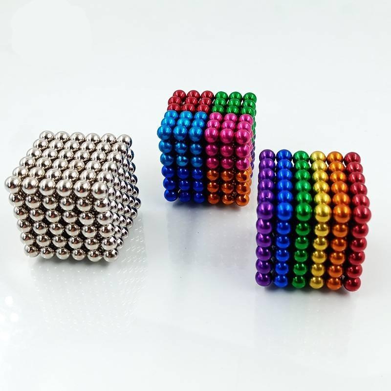 Magnetic Neodymium Colorful Buck Ball 5mm 512pcs N35 Puzzle Toy