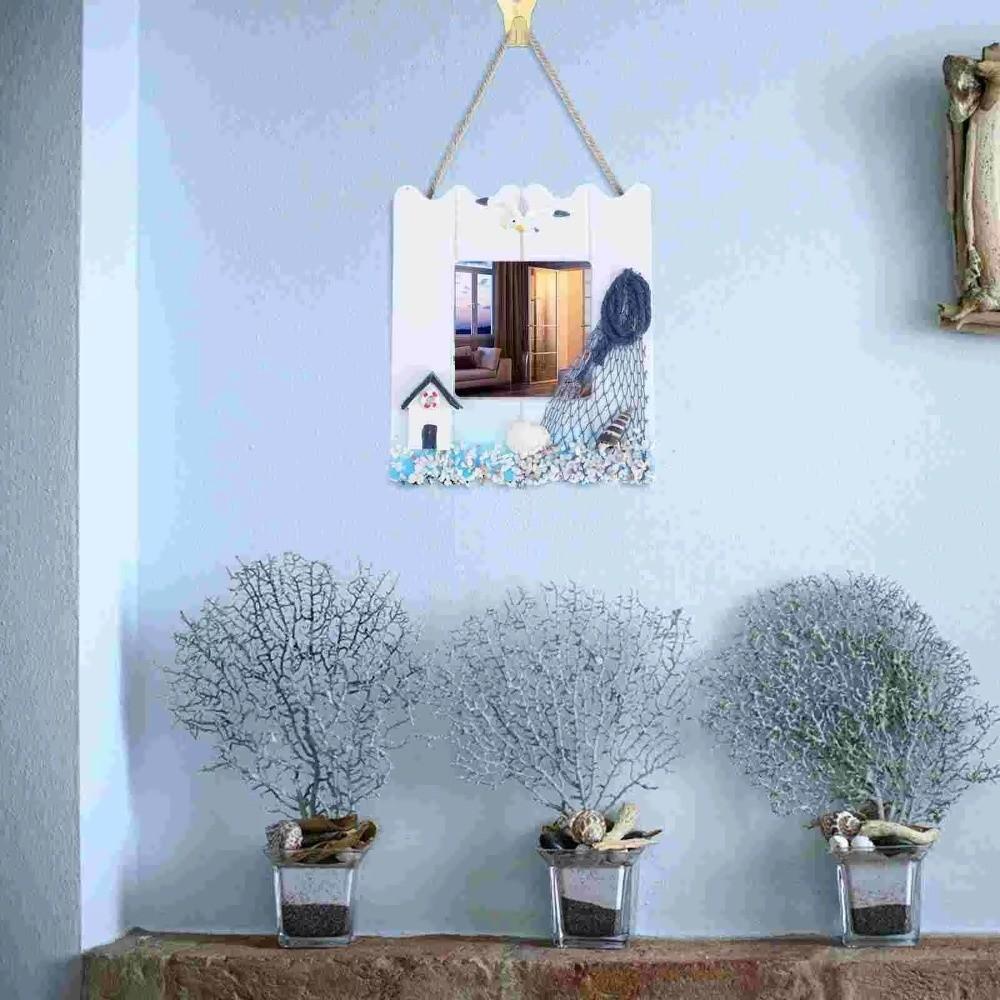 Ramka na zdjęcie o tematyce marynistycznej Materiał drewniany Wisiorek do dekoracji ściany Dekoracja sypialni