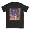 Creepiest Grimace Birthday Men's T Shirt Casual Tees Short Sleeve Round Neck T-Shirt Pure Cotton Printing Tops