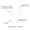 100 pairs Eyelash Pads Grafted Lash Hydrogels Gel Patches Under Eye Pads for Eyelash Extension Tips Sticker Makeup Tools